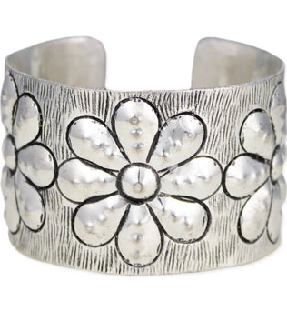 Flower Cuff Bracelet