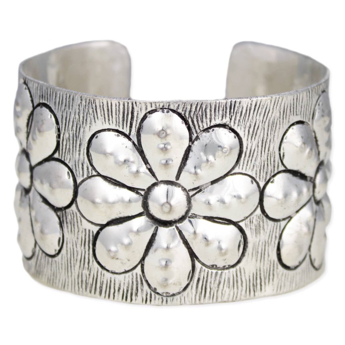 Flower Cuff Bracelet