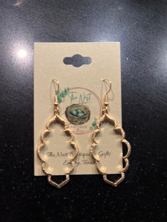 Gloria gold hoops