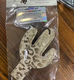 Leather Car Freshies Reusable