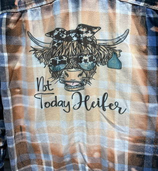Vintage flannel tops