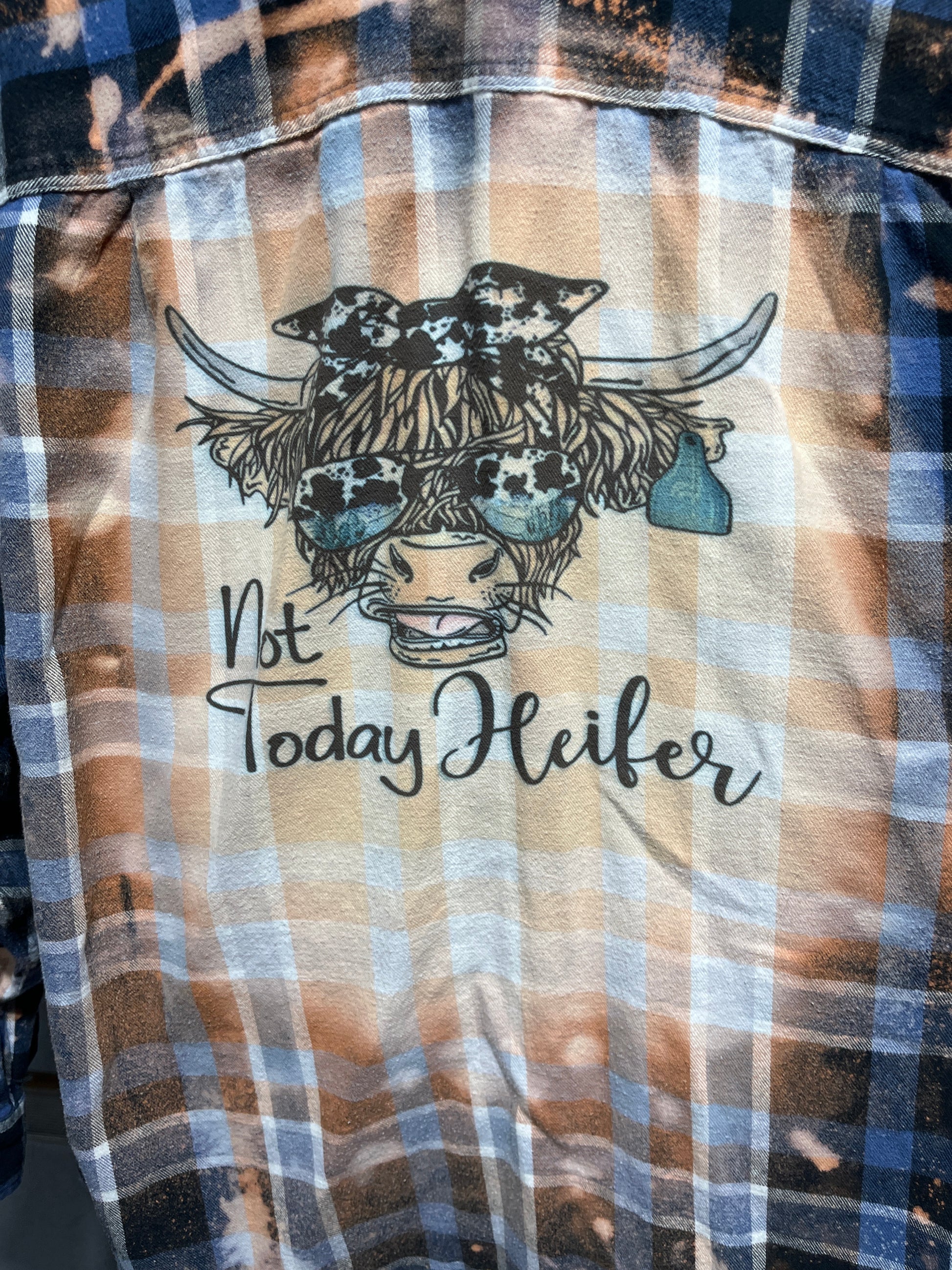 Vintage flannel tops