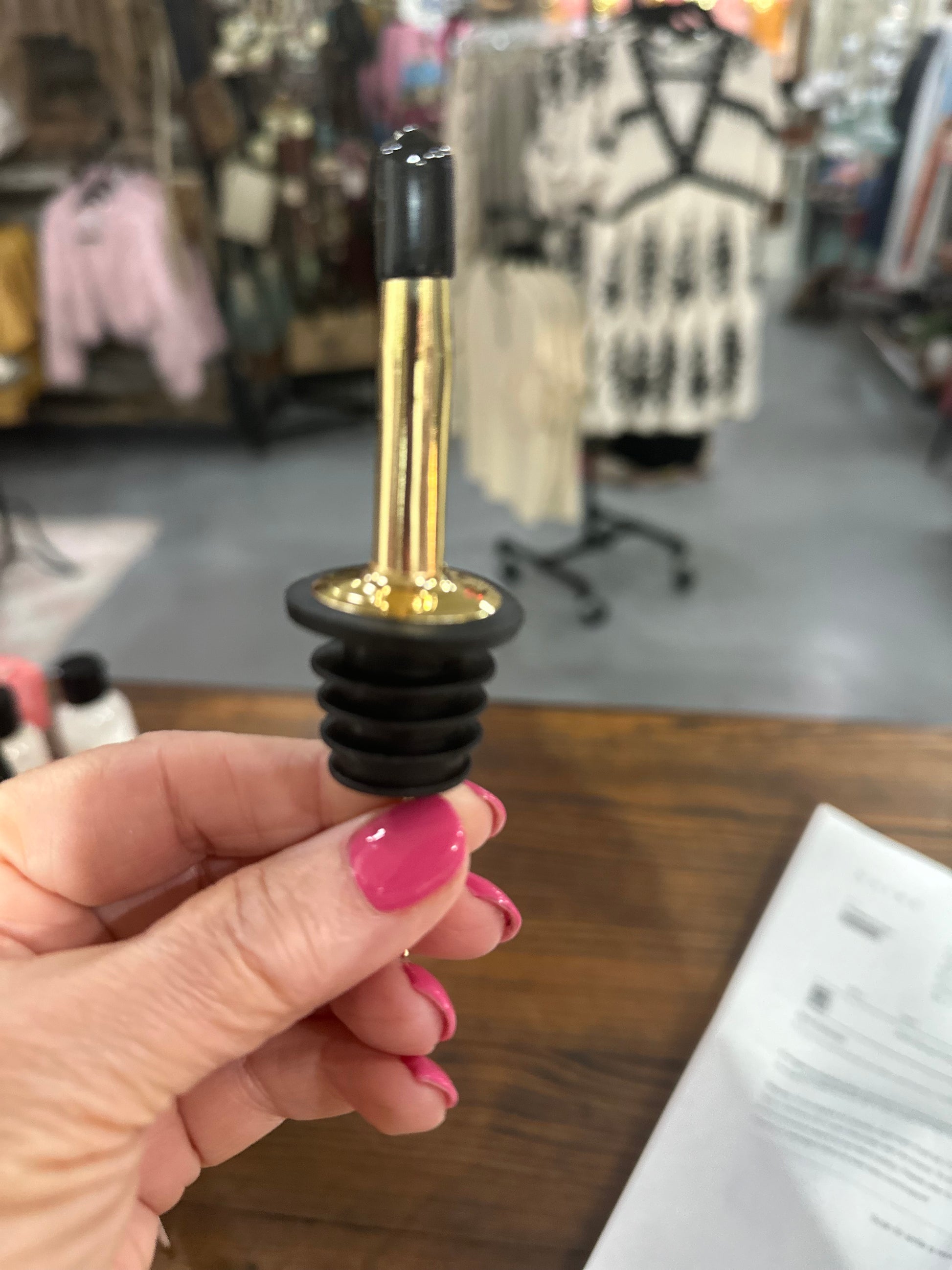 Gold syrup skinny mix topper
