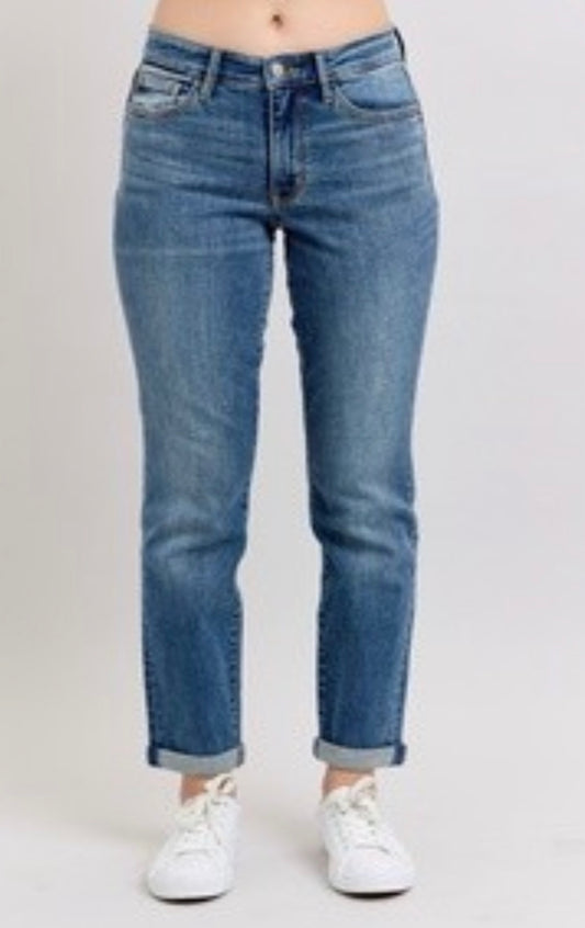 Boyfriend Jean - Judy Blue