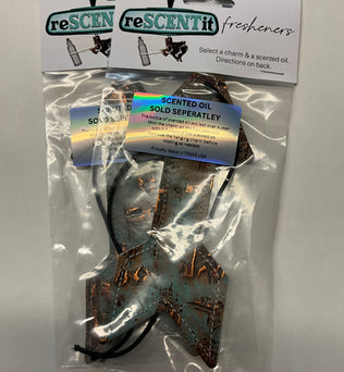 Leather Car Freshies Reusable