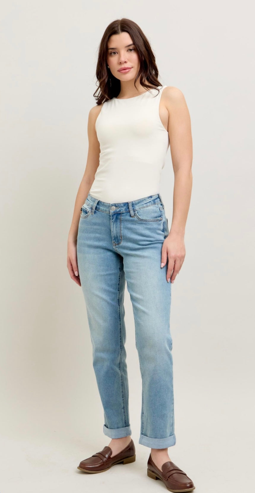 Gloria - Judy Blue light wash jeans