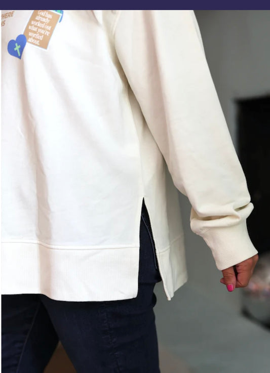 Faith over Fear pullover