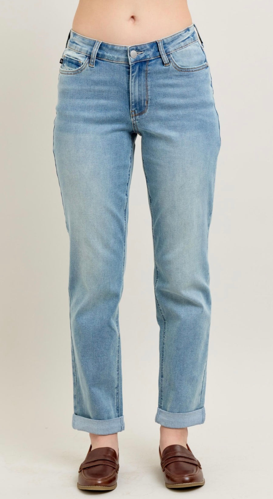 Gloria - Judy Blue light wash jeans