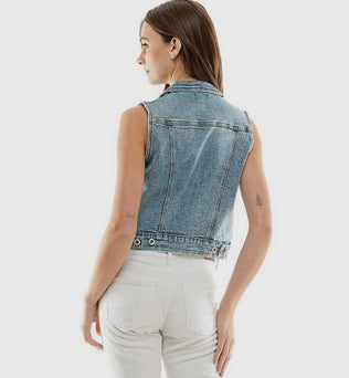 Denim vest