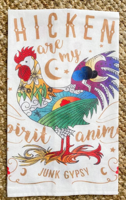 Chicken Tea Towel