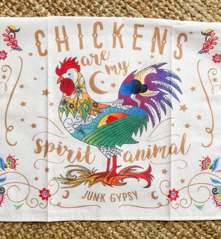Chicken Tea Towel