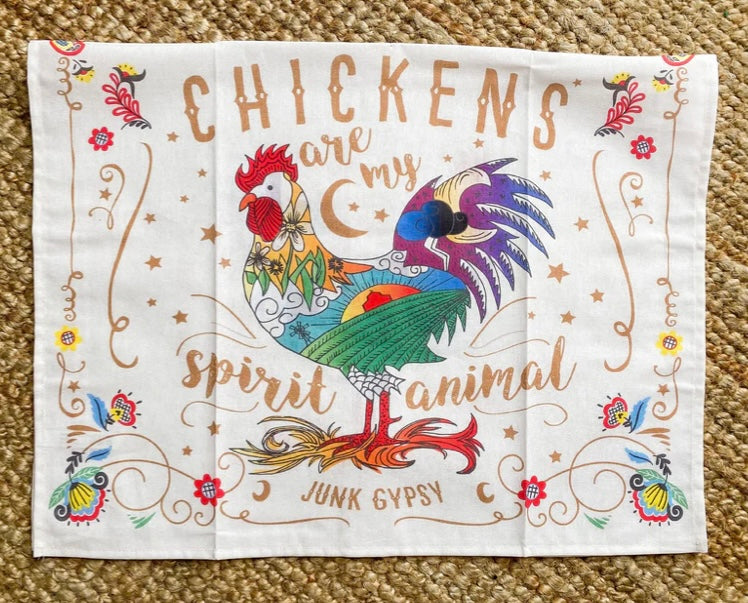 Chicken Tea Towel