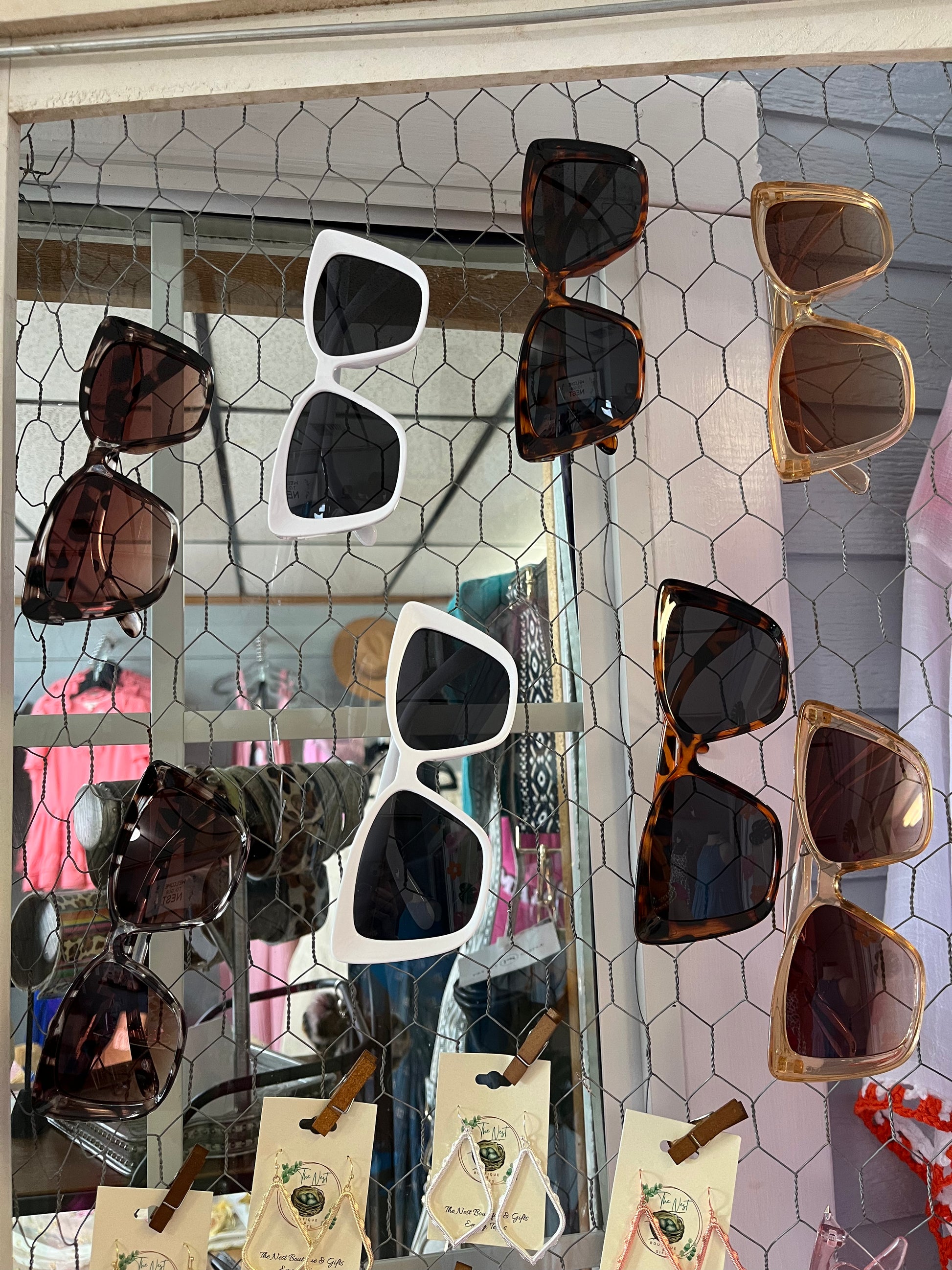 Square sunglasses