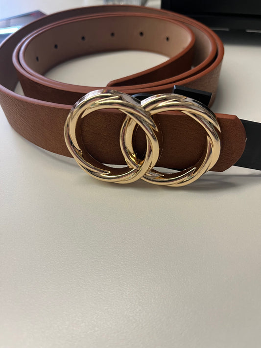 Double Circle Brown Belt