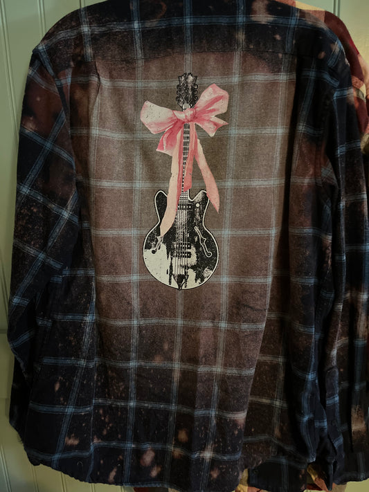 Vintage flannel tops