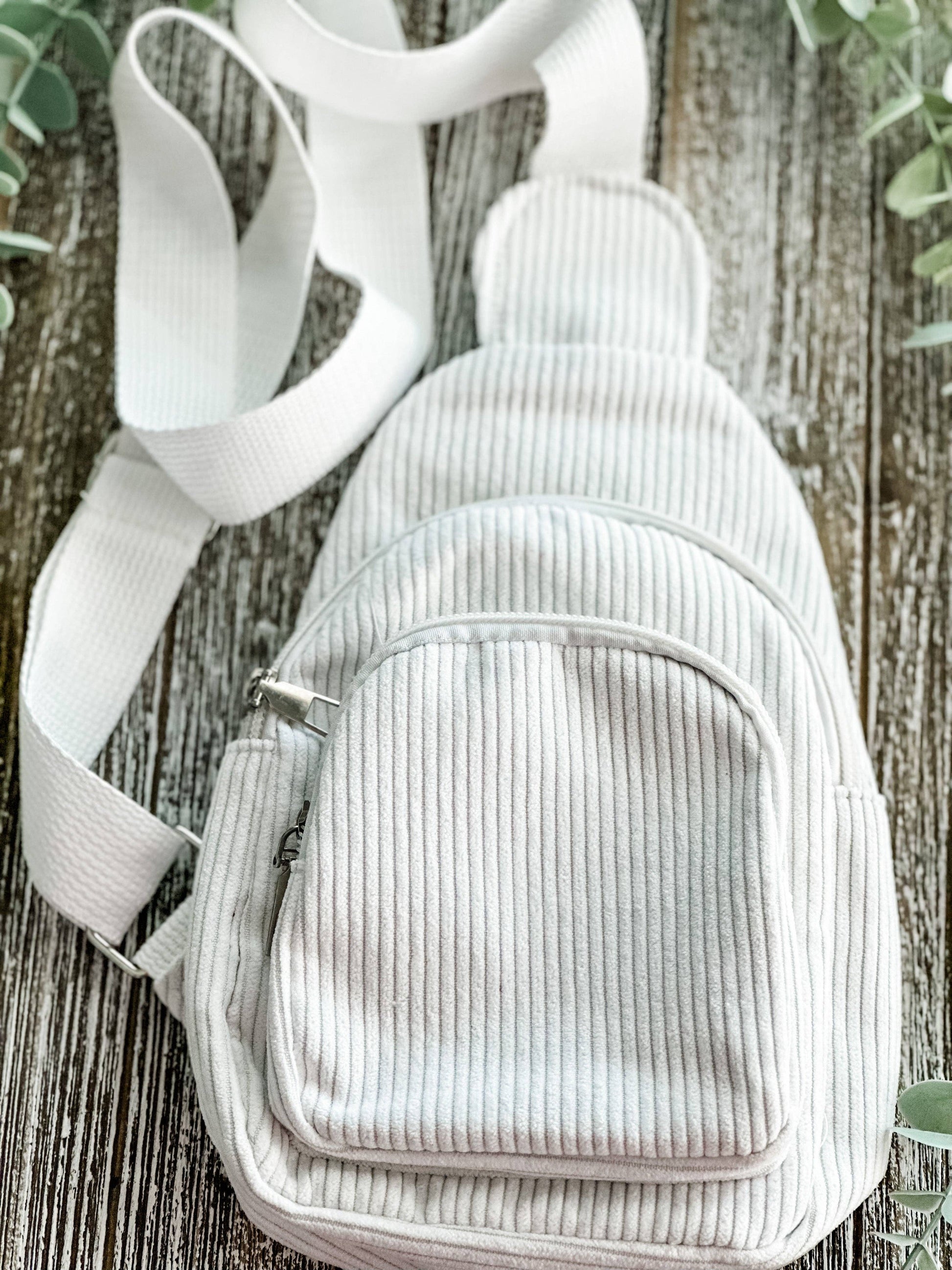 "The Corey" Corduroy Sling Bag