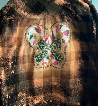 Vintage flannel tops