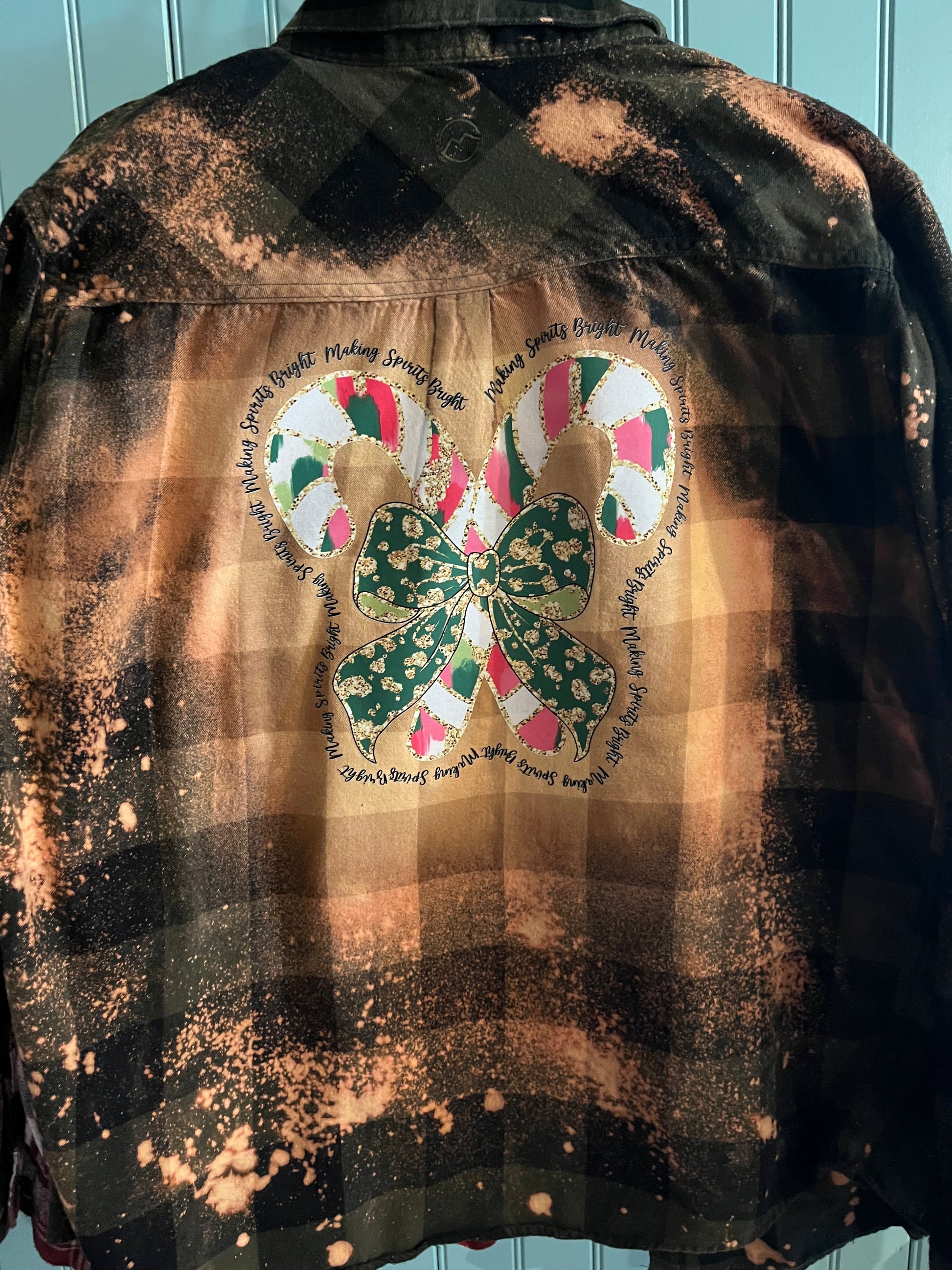 Vintage flannel tops