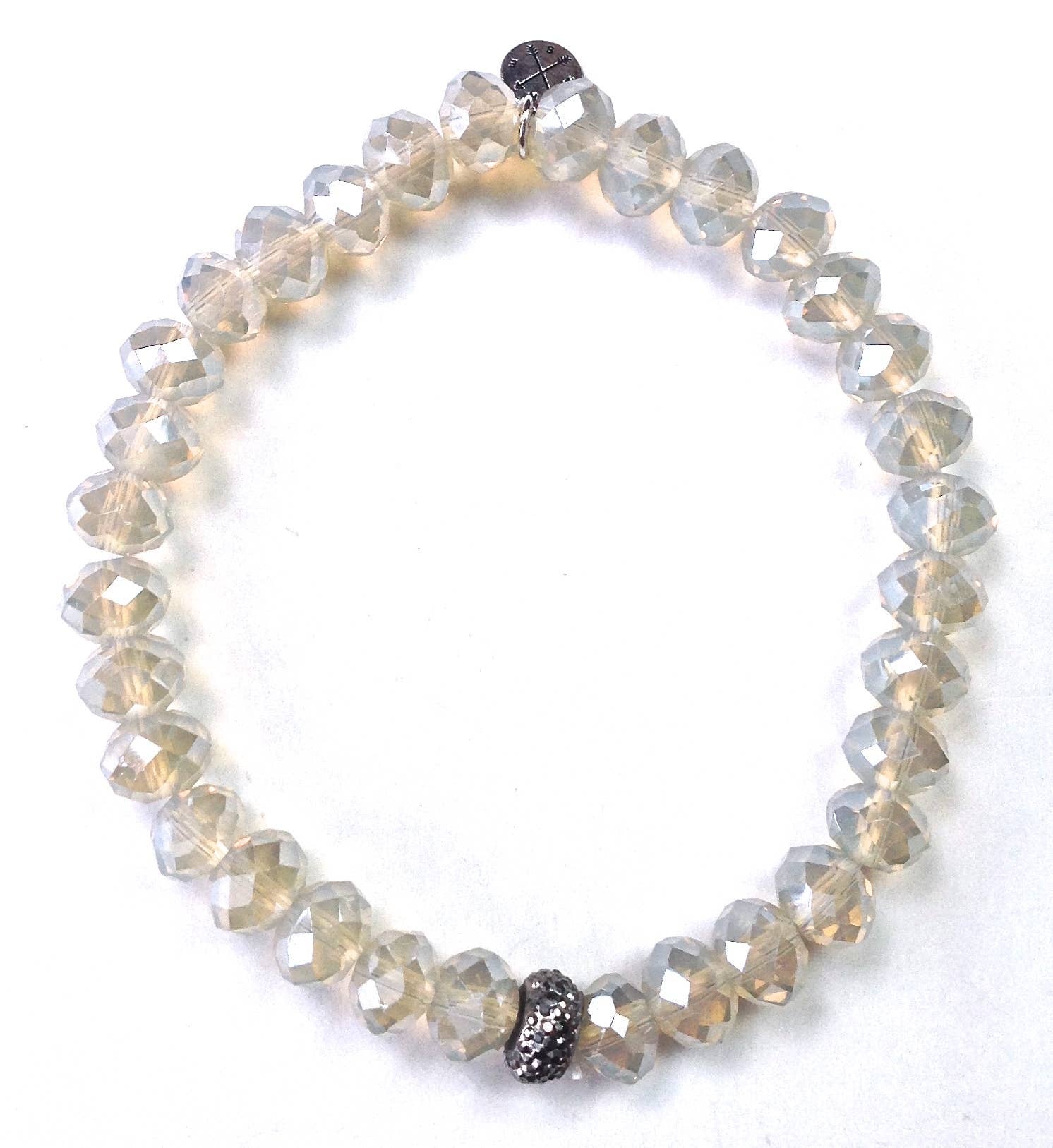 Glass Stretch Bracelet