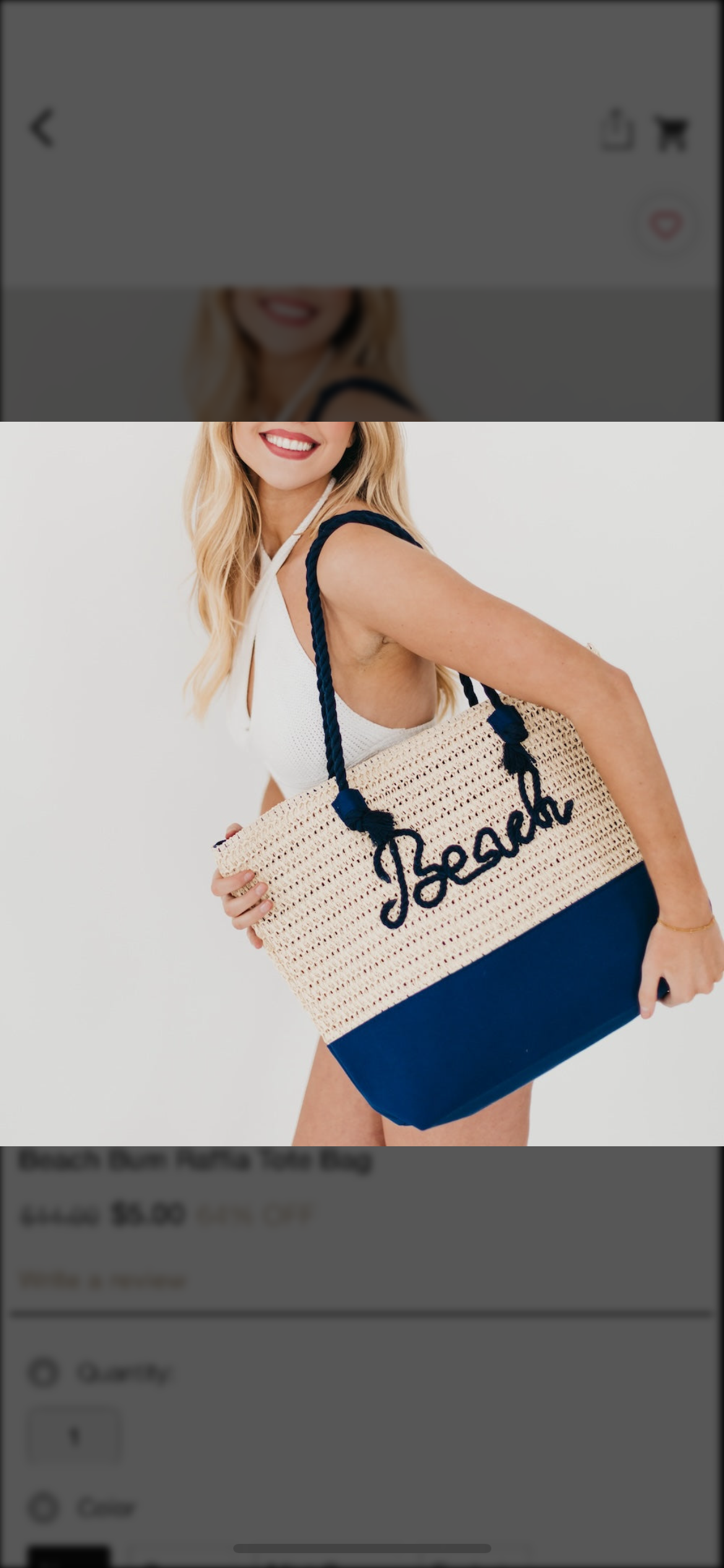 Beach bag