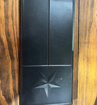 Texas checkbook wallet