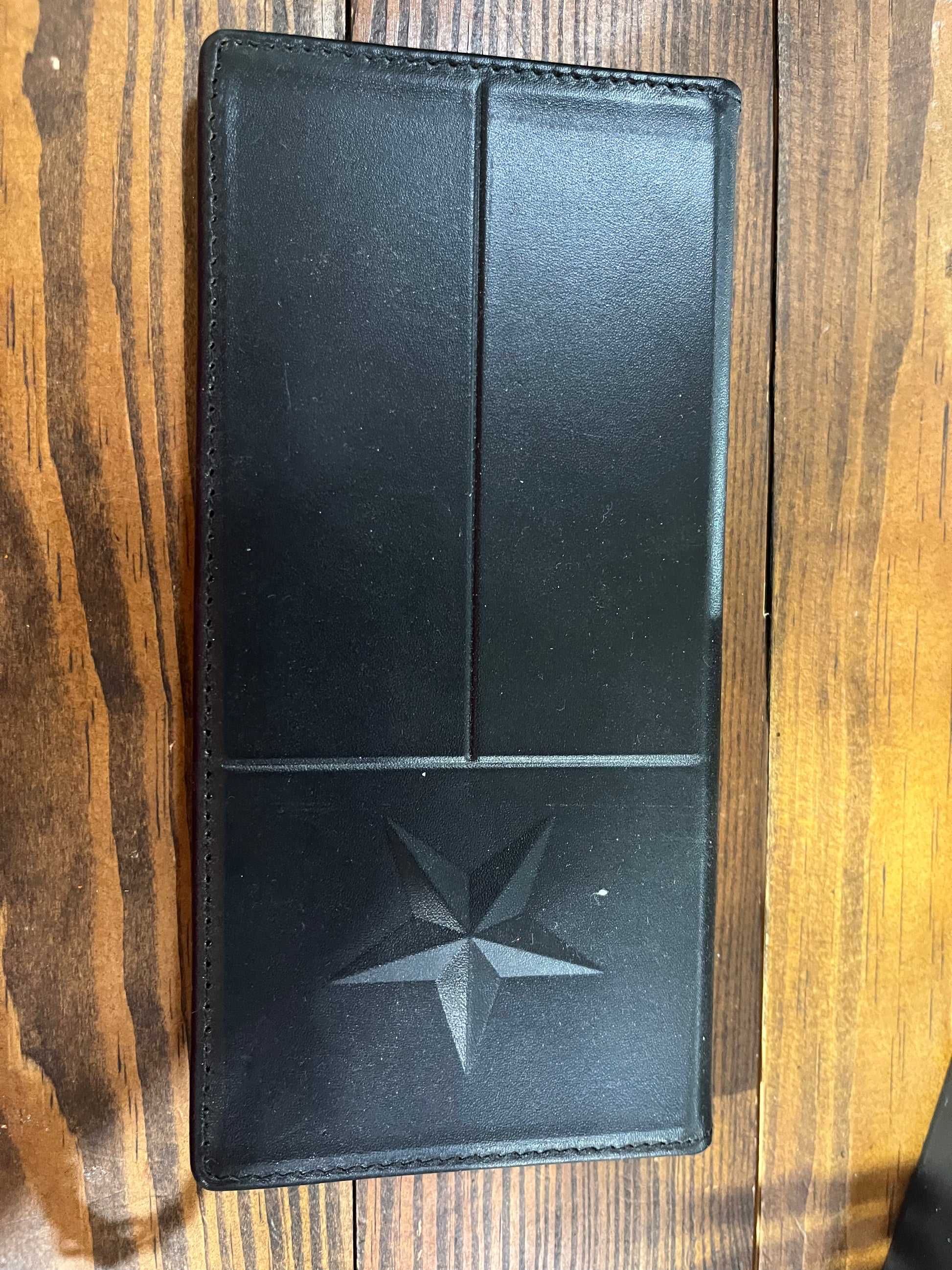 Texas checkbook wallet