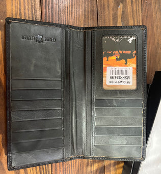 Texas checkbook wallet
