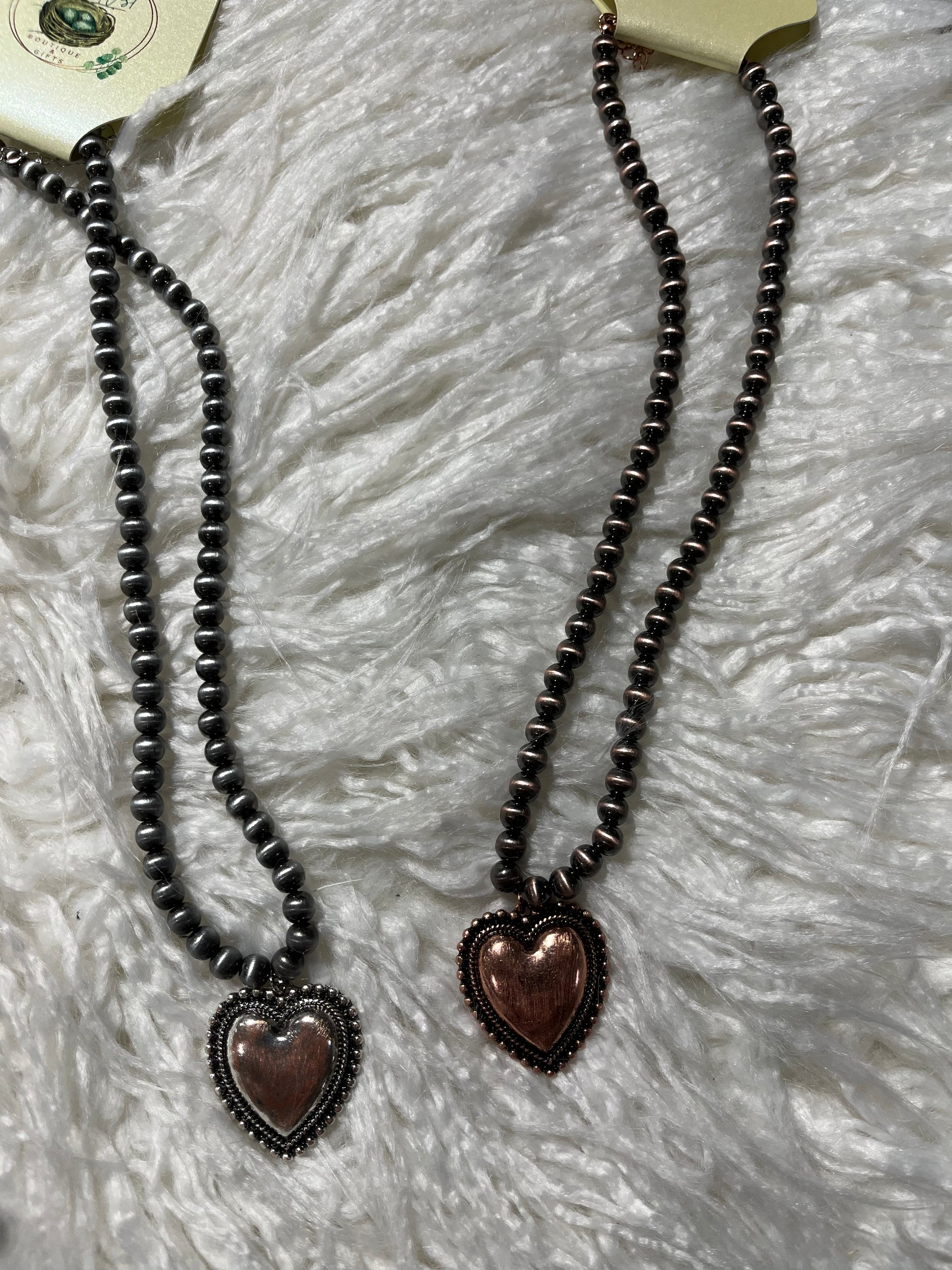 Cowgirl rides away necklace