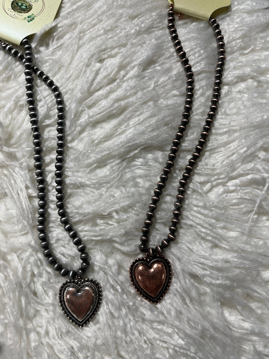 Cowgirl rides away necklace