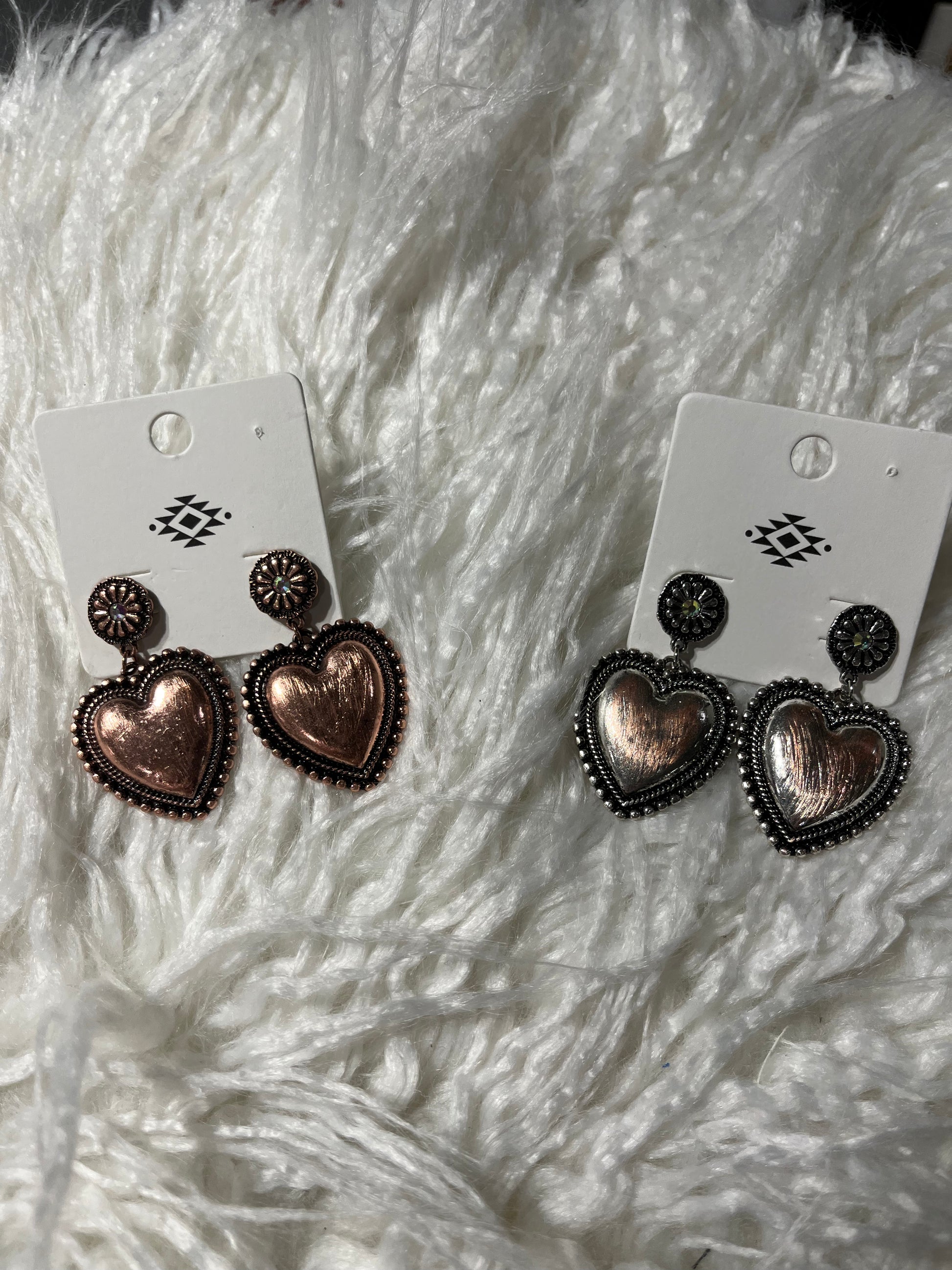 Cowgirl rides away earrings