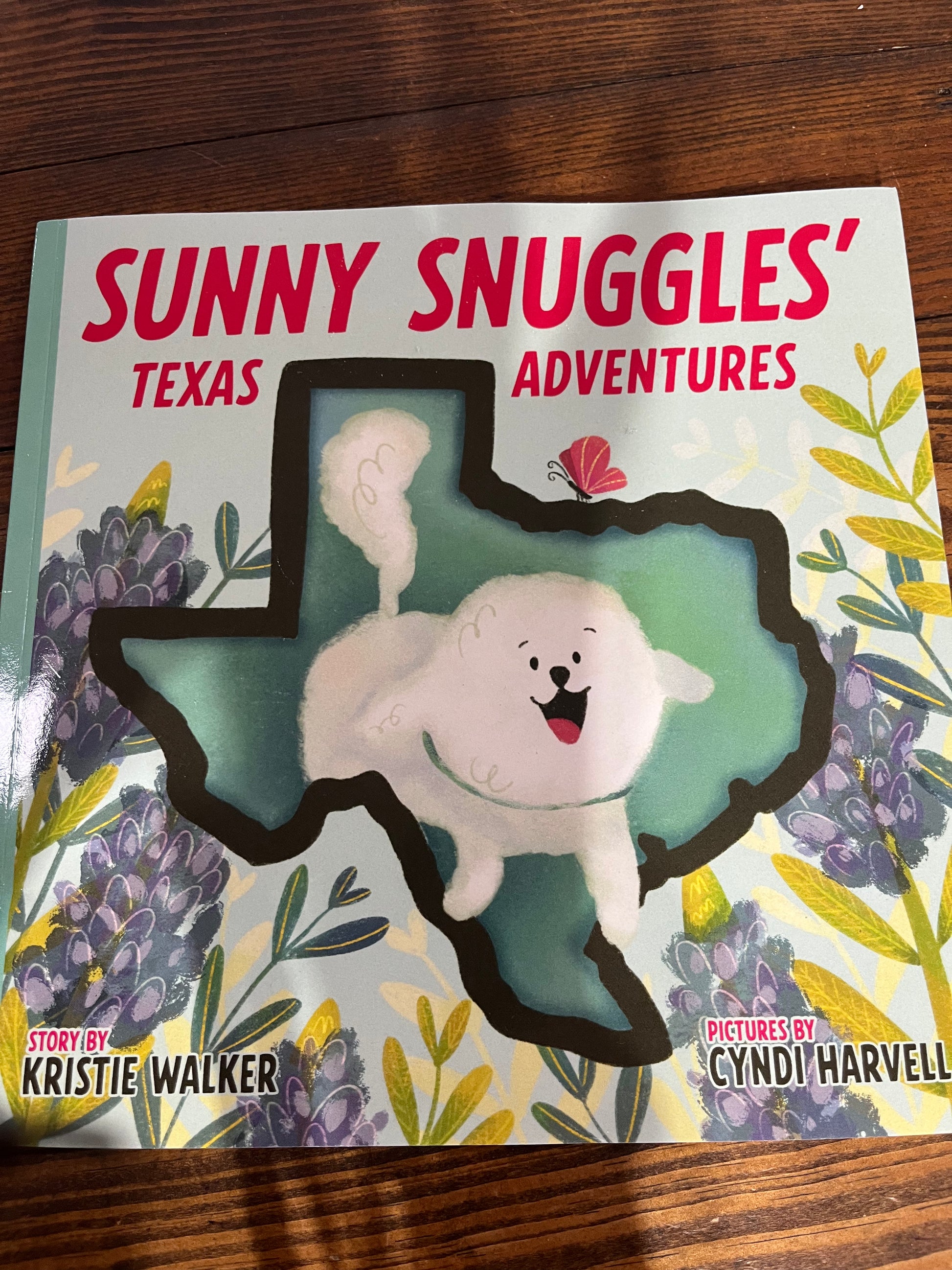 Sunny Snuggles’ Texas Adventures Book
