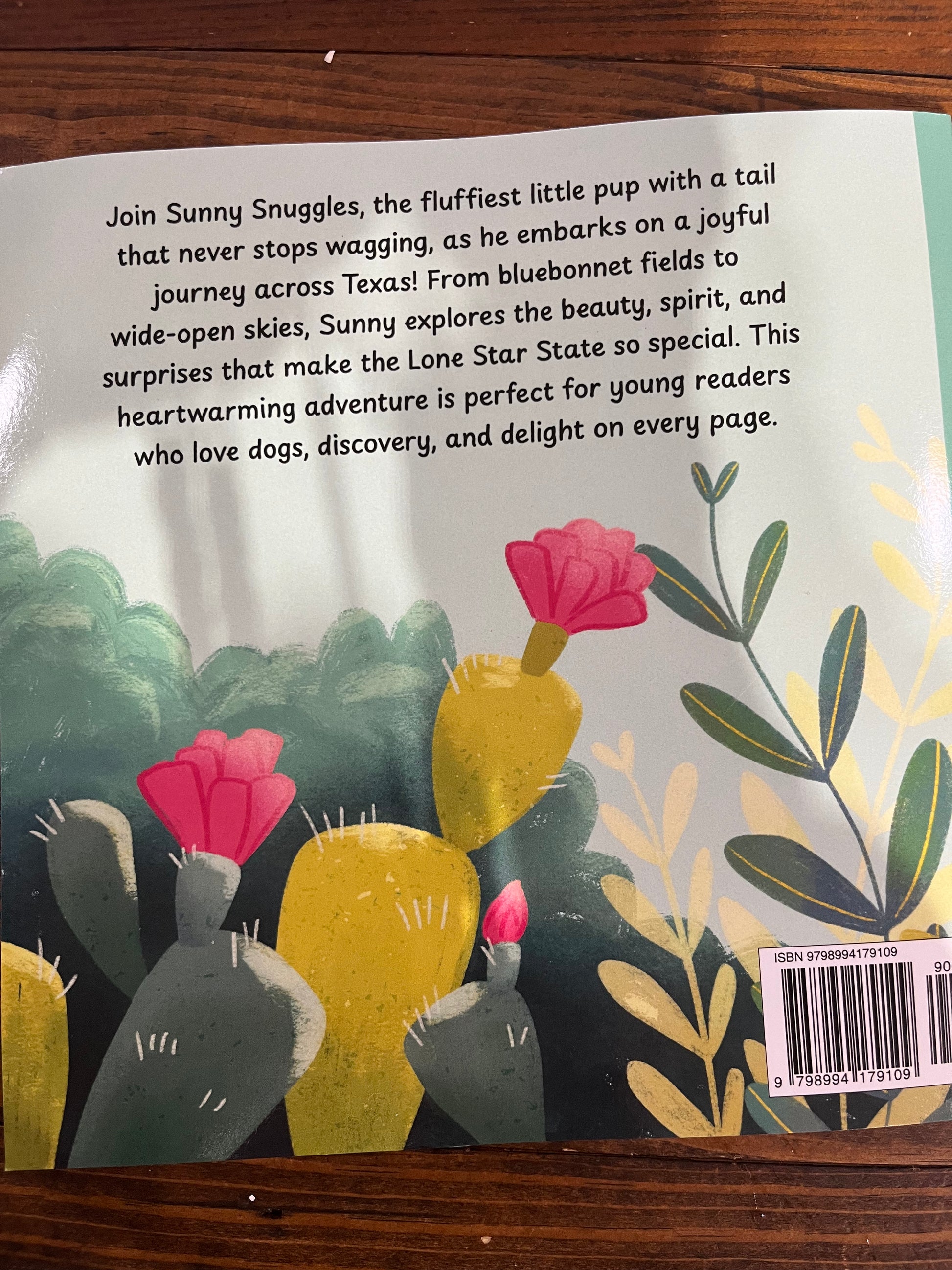 Sunny Snuggles’ Texas Adventures Book