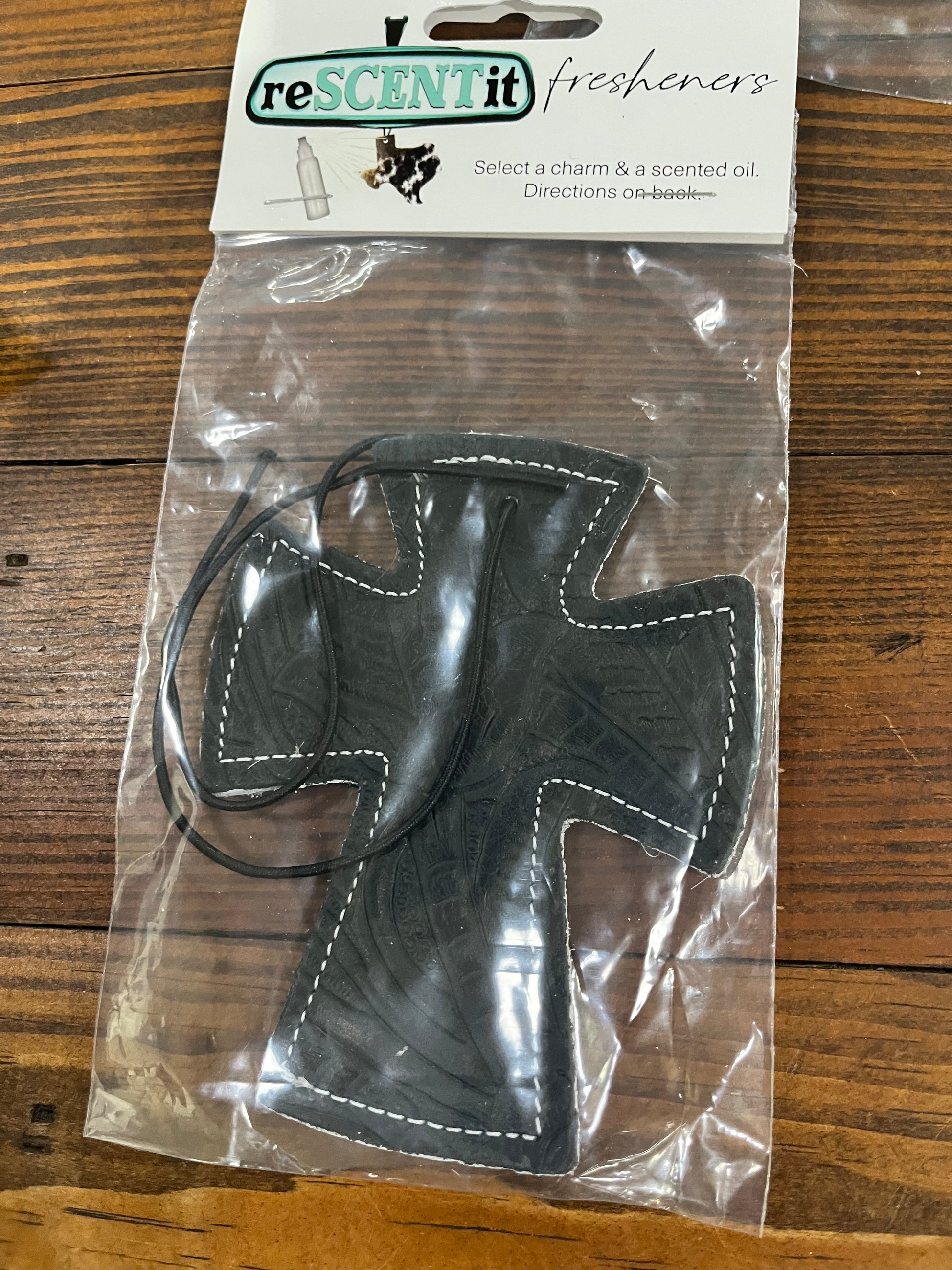 Leather Car Freshies Reusable