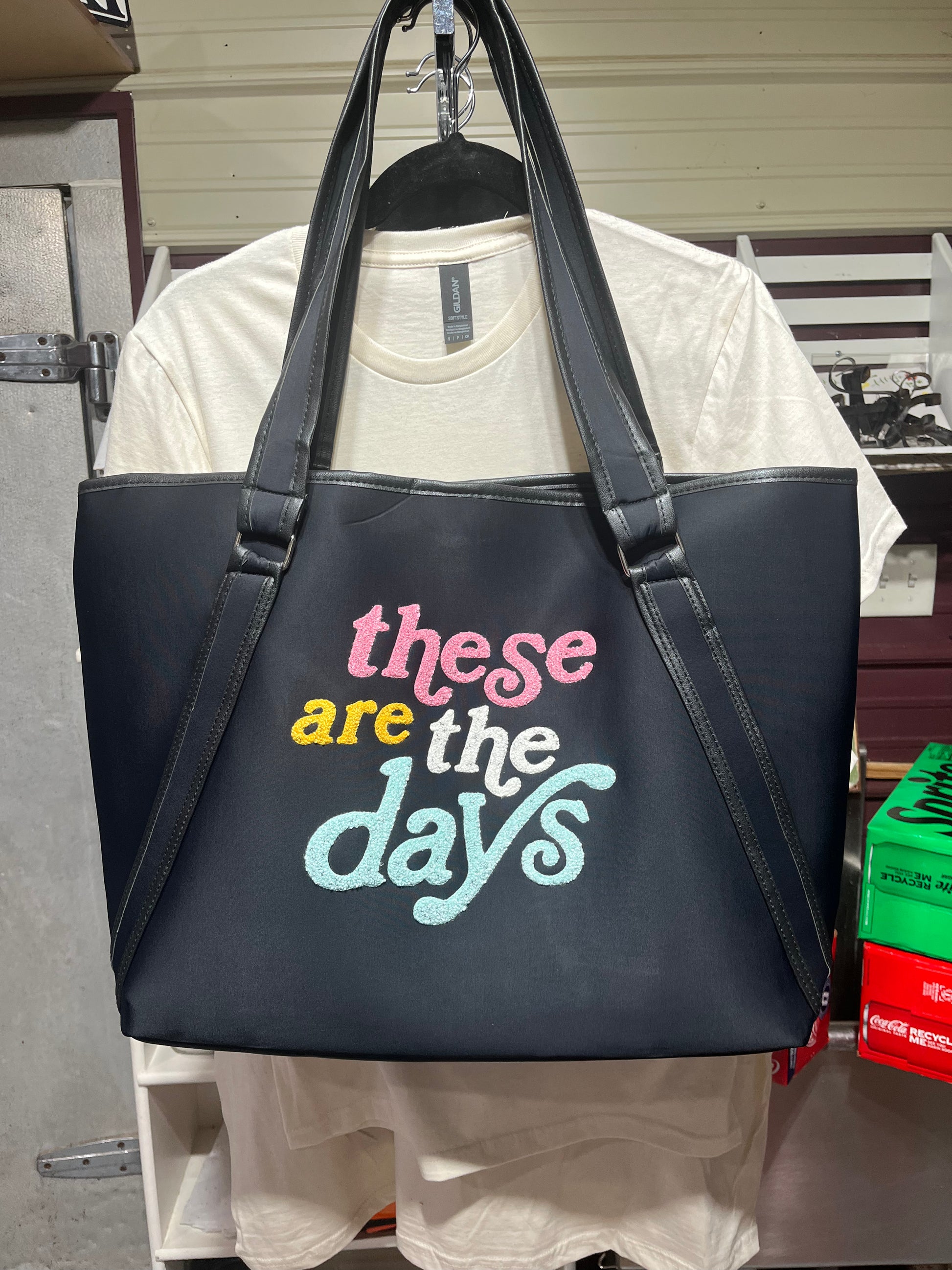 These are the days tote bag