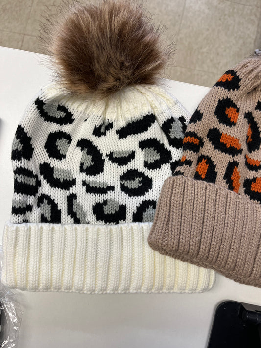 CC snow leopard beanie adult
