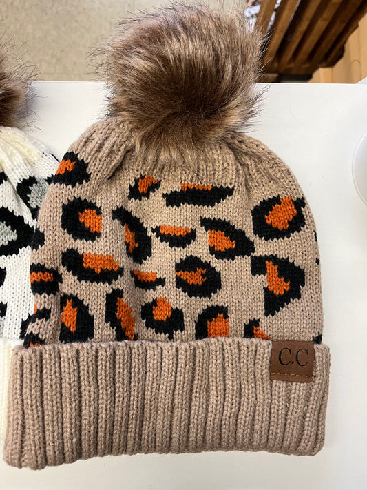CC snow leopard beanie adult