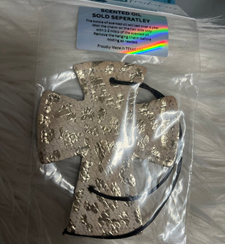 Leather Car Freshies Reusable