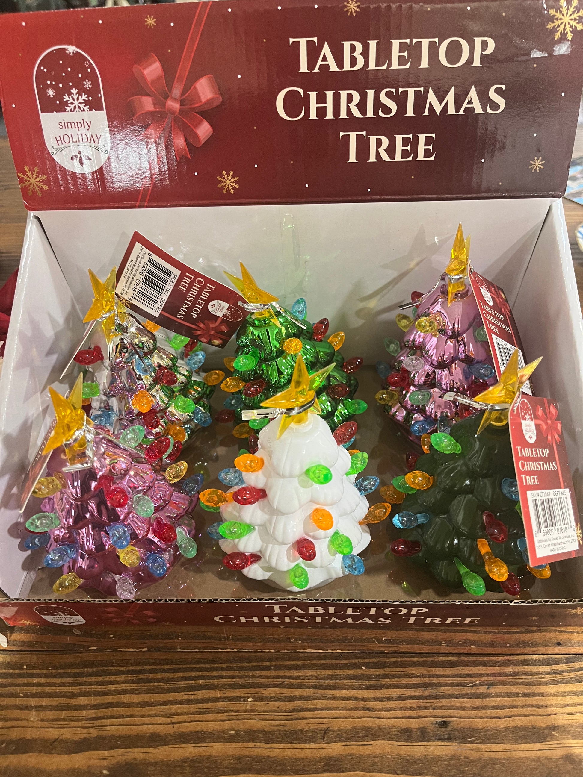 Tabletop Christmas tree
