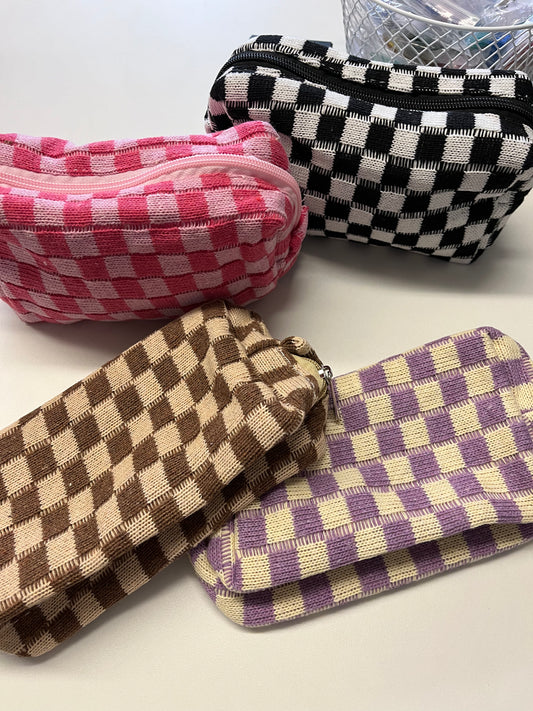 Check yourself cosmetic bag