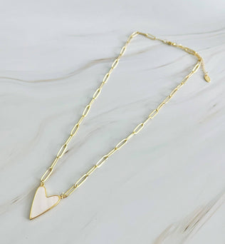 My Heart Link Chain Necklace