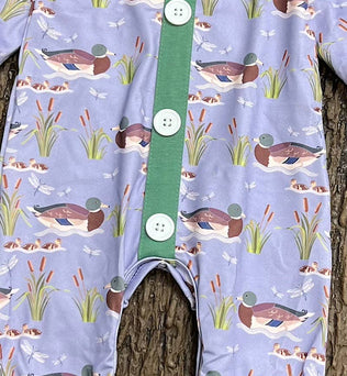 Mallard duck romper