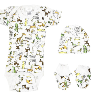 Crocodile-Newborn 3 Piece Gift Set