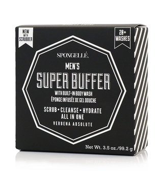 Spongelle- Men's Assorted Pack with Black Scrubber