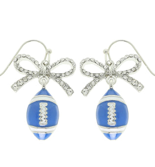 Game Day Football Dangle Earrings