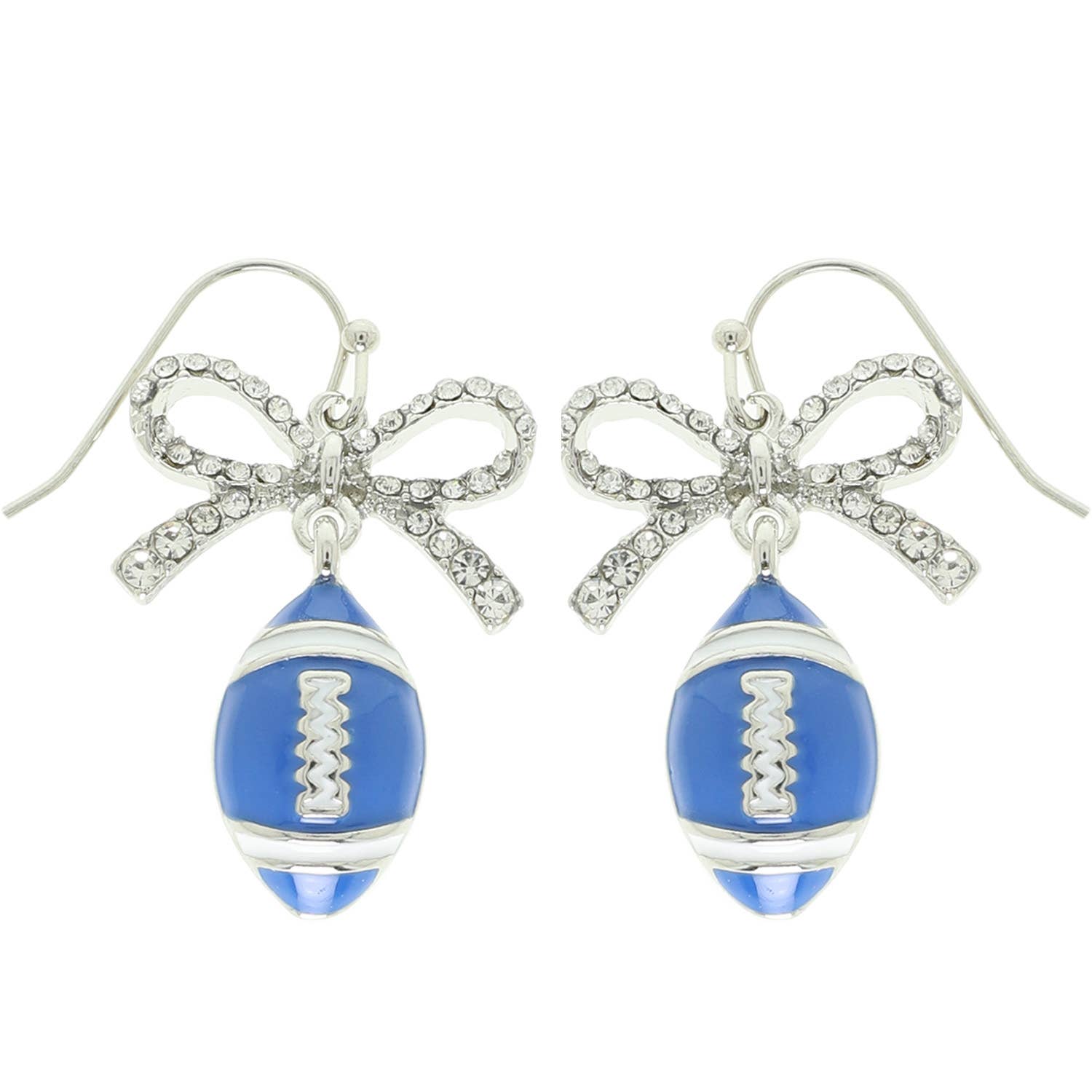 Game Day Football Dangle Earrings