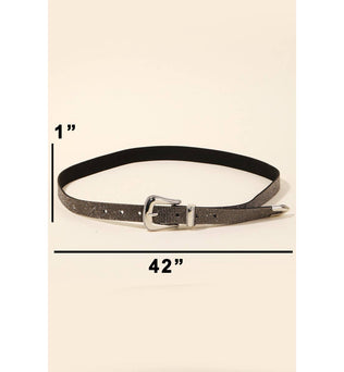 Rhinestone Pave Belt