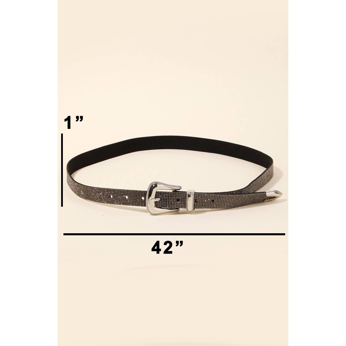 Rhinestone Pave Belt