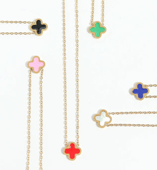 Lucky Clover Charm Necklace