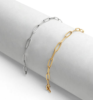 Paperclip Chain Bracelet