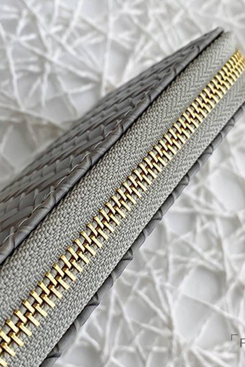Woven Weave Long Wallet